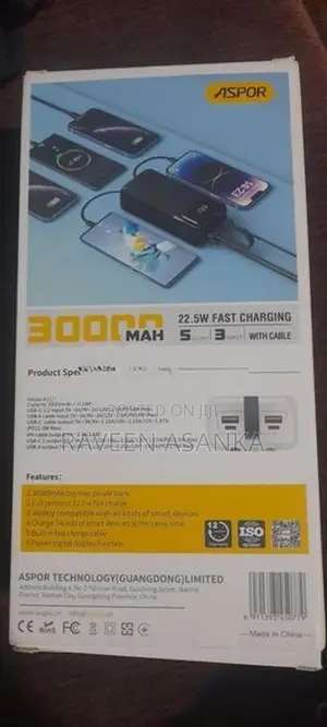 Aspor A317 30000mah