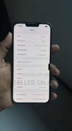 Apple iPhone 13 Pro Max 256GB (Used)