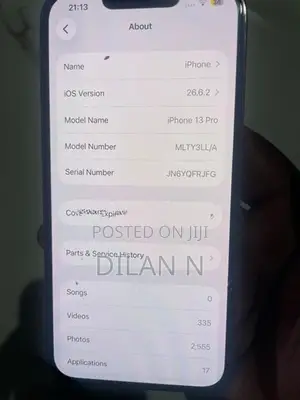 Apple iPhone 13 Pro GB (Used)