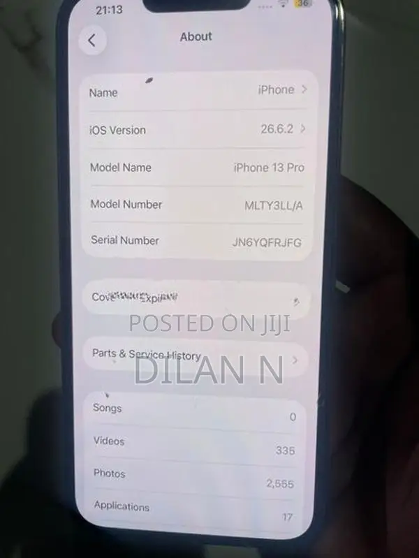 Apple iPhone 13 Pro GB (Used)