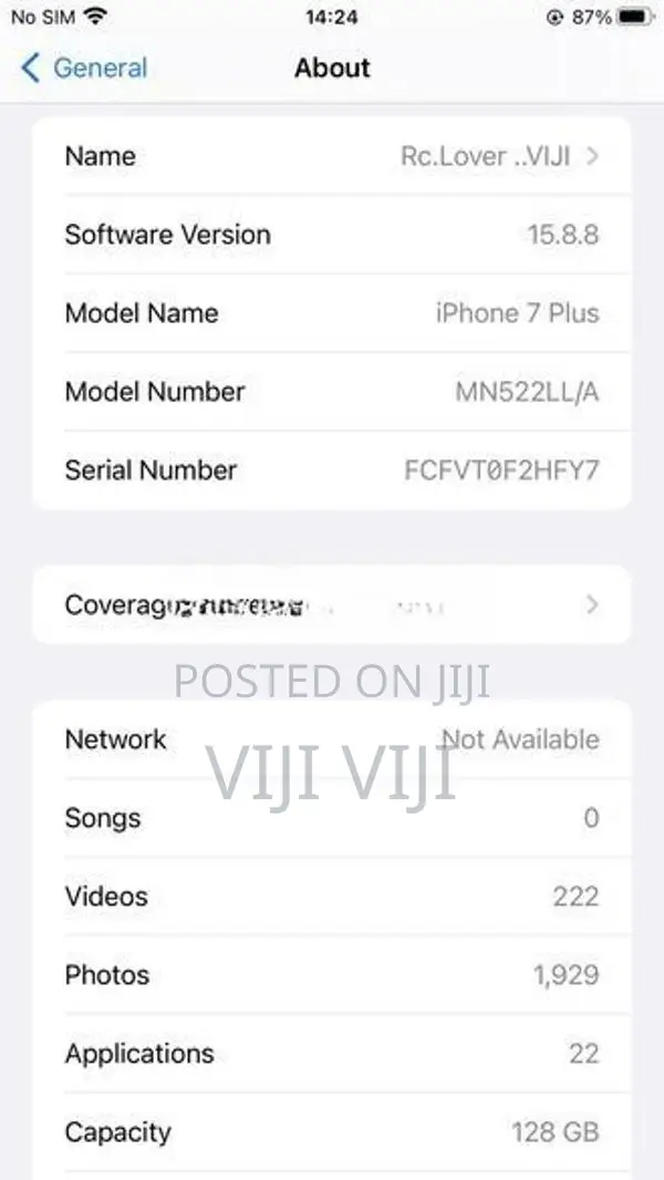 Apple iPhone 7 Plus (Used)