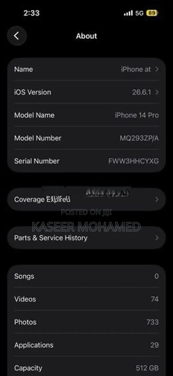 Apple iPhone 14 Pro (Used)