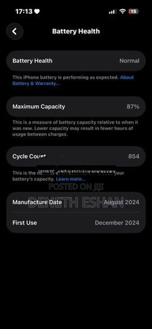 Apple iPhone 16 (Used)