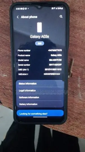 Samsung Galaxy A03s (Used)