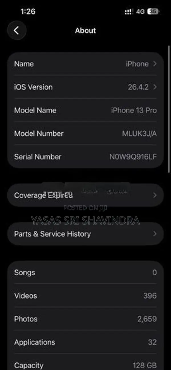 Apple iPhone 13 Pro (Used)