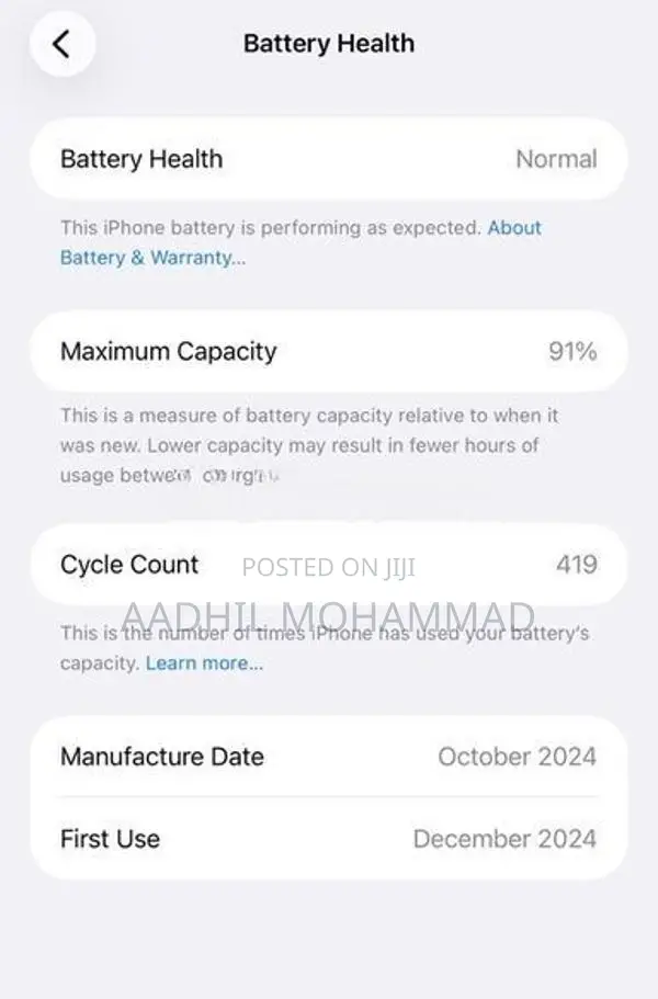Apple iPhone 16 Pro Max (Used)