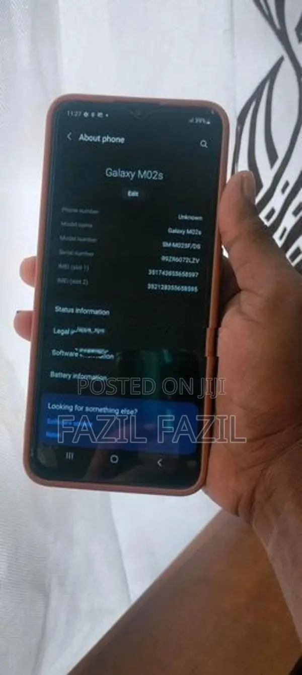 Samsung Galaxy M02s 64GB (Used)