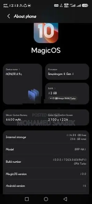Honor X9c (Used)