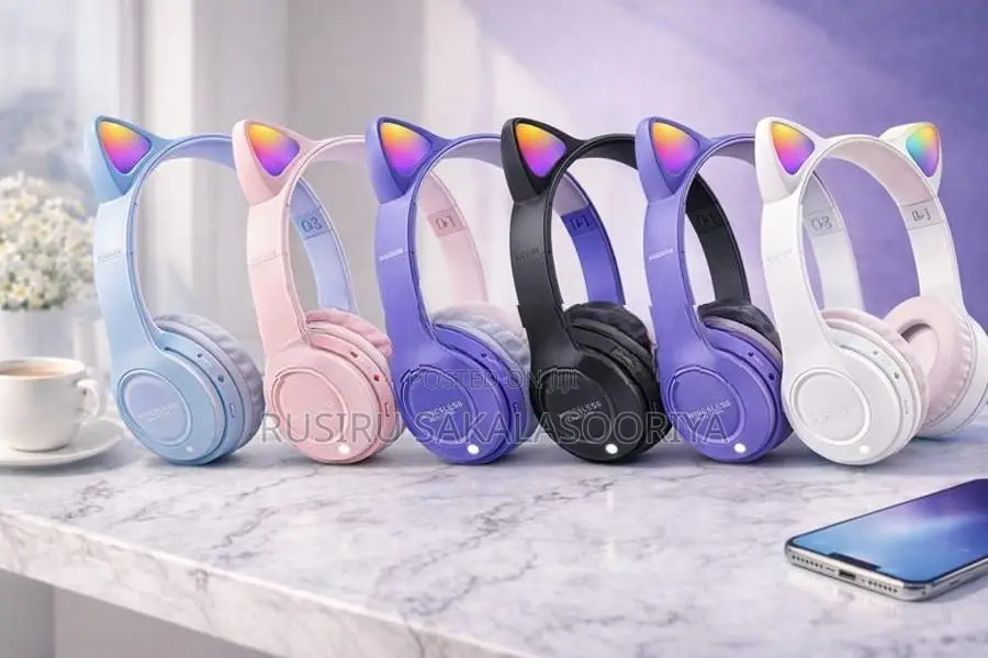 Y47 Cat Ear Wireless Headphones