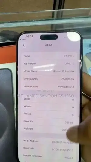 Apple iPhone 15 Pro Max (Used)