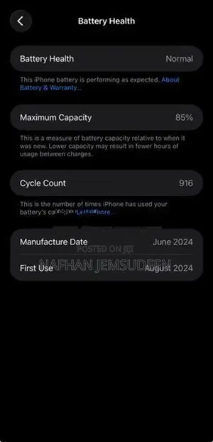 Apple iPhone 15 Pro Max (Used)