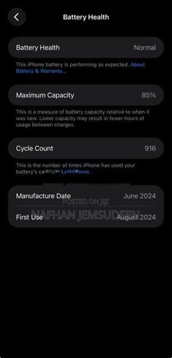 Apple iPhone 15 Pro Max (Used)