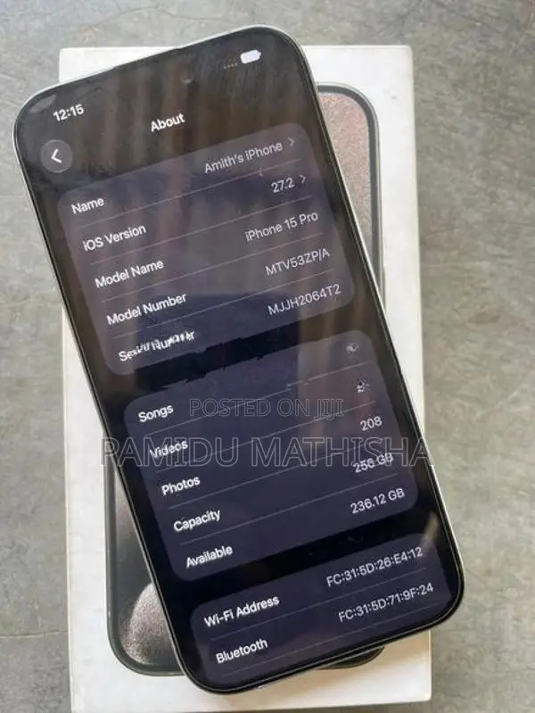 Apple iPhone 15 Pro (Used)