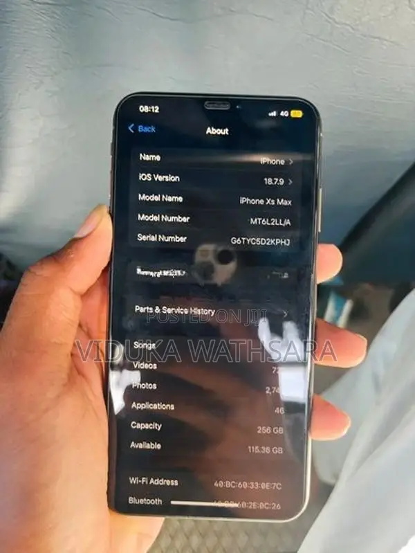 Apple iPhone XS Max 256GB (Used)