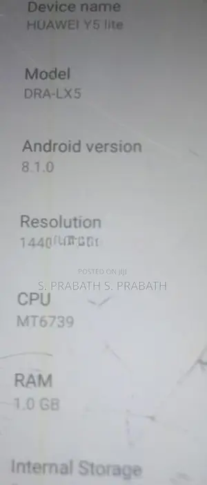 Huawei Y5 Lite (Used)