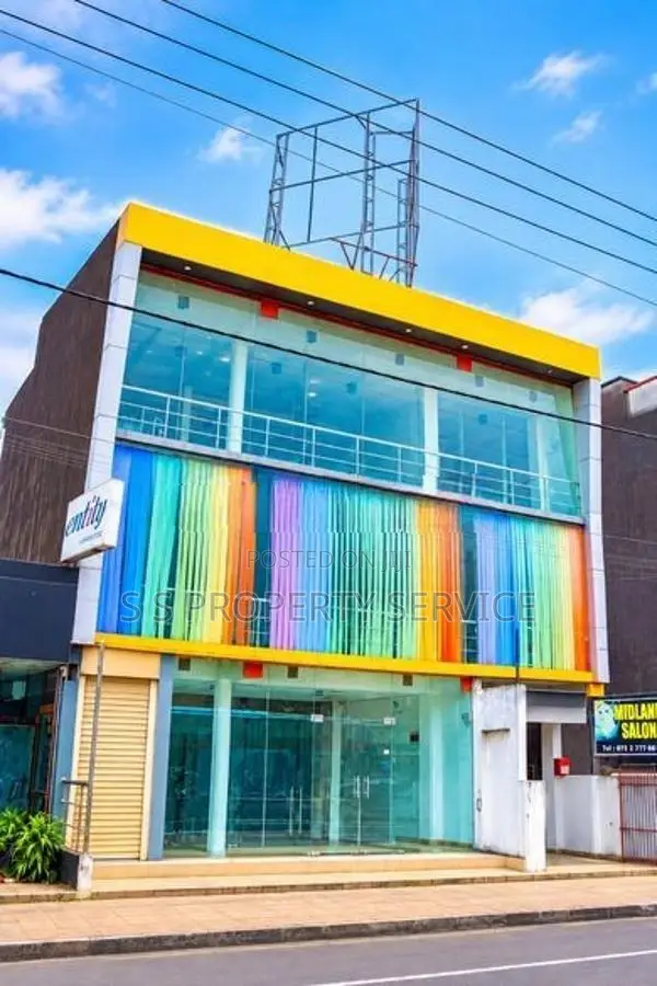 Matara-Commercial Building With Two-Storey House For Sale (Sspb-201)