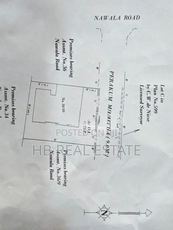 16.75 Perches Highly Residential Property For Sale Nawala