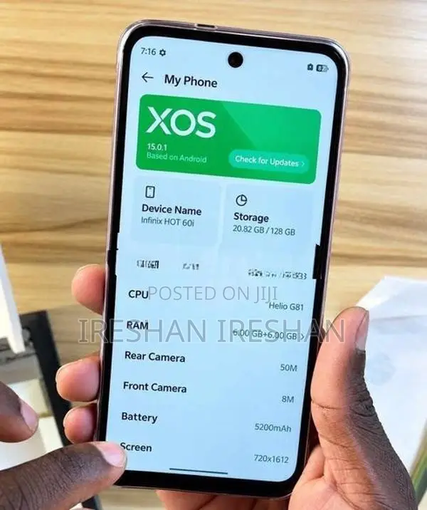 Infinix Hot 60i (Used)