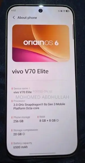 Vivo V70 Elite (Used)
