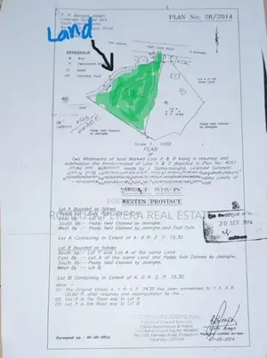 100 Perch Land for Sale in Meegoda
