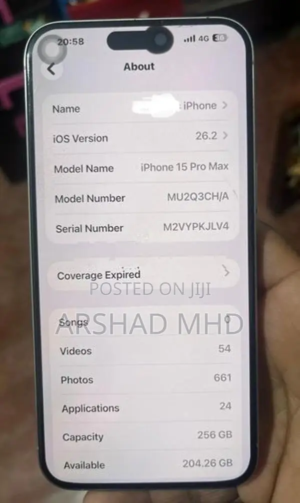 Apple iPhone 15 Pro Max (Used)