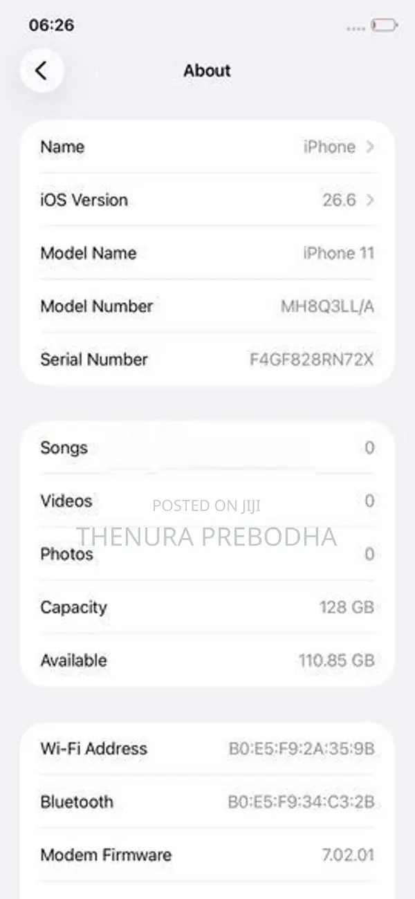 Apple iPhone 11 (Used)
