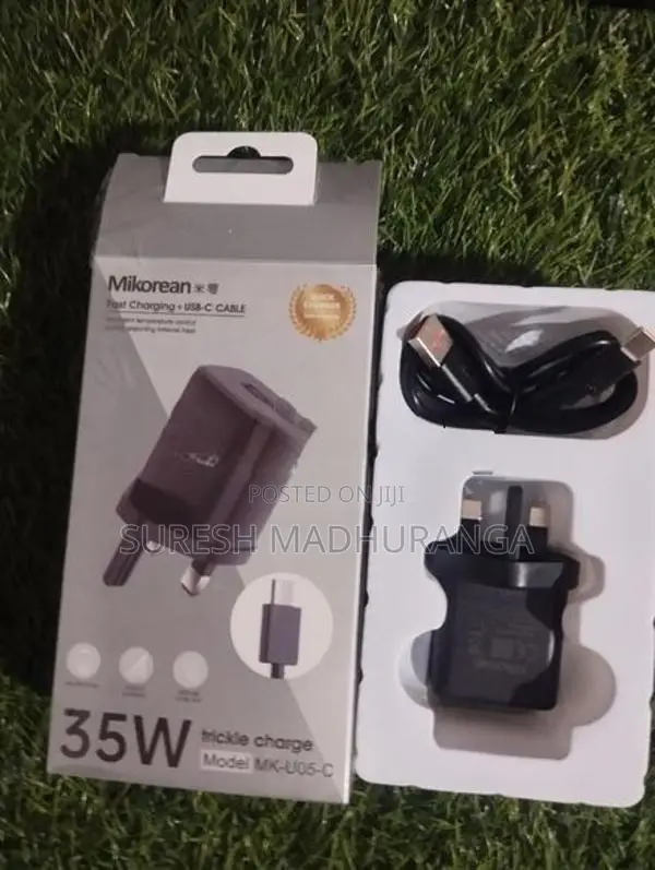 35W Fast Charger With Type-C Cable