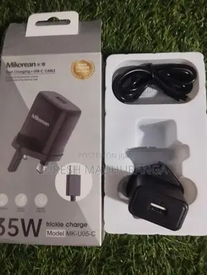 35W Fast Charger With Type-C Cable