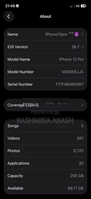 Apple iPhone 12 Pro (Used)