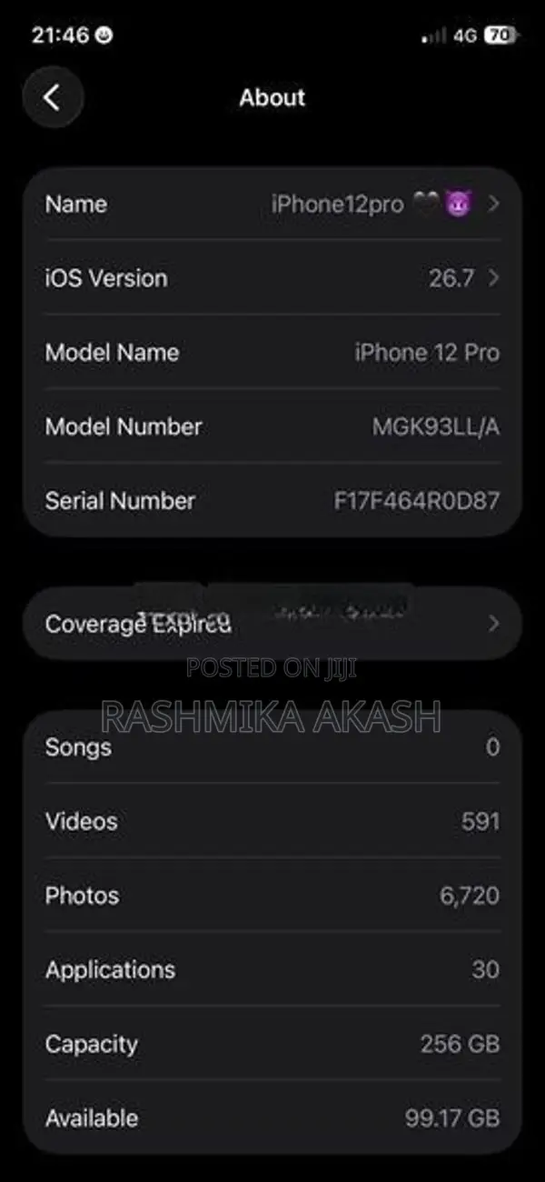 Apple iPhone 12 Pro (Used)