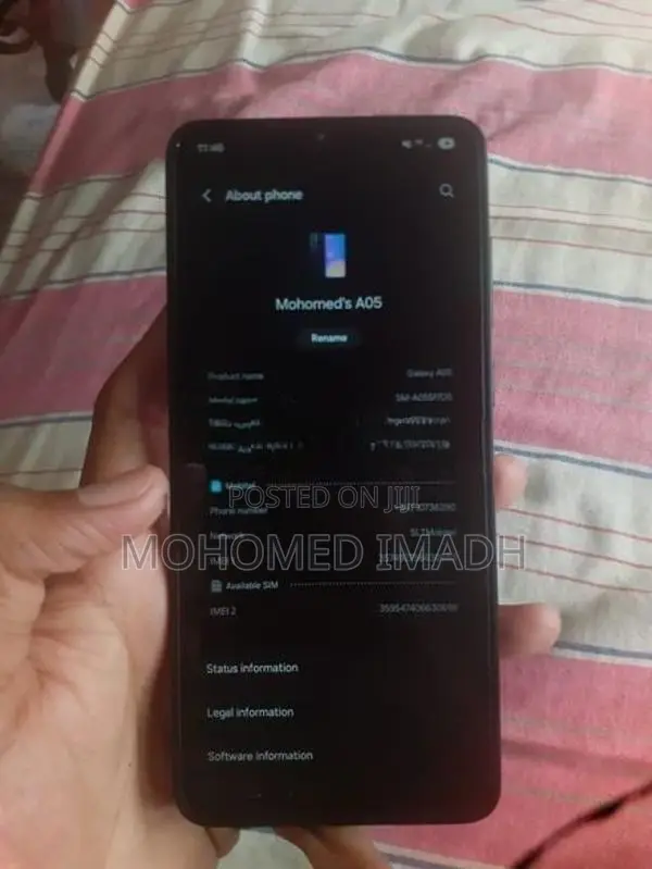 Samsung Galaxy A05 Blue (Used)