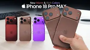 Apple iPhone 18 Pro Max 512GB AAA GRADE. (Brand New)