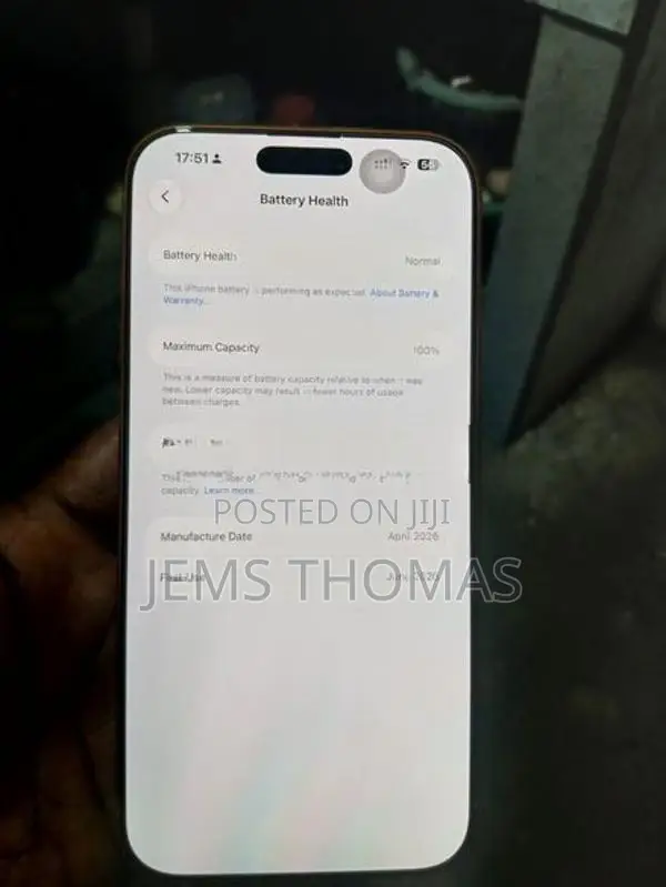 Apple iPhone 17 Pro Max (Used)