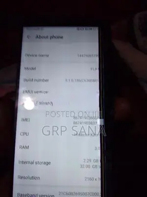 Huawei Y9 (Used)
