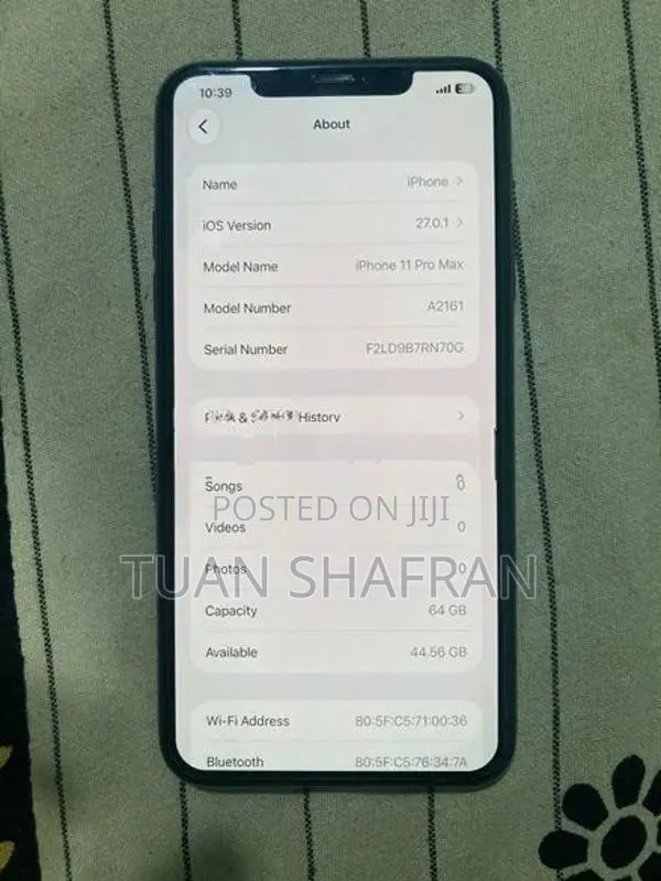 Apple iPhone 11 Pro Max 64GB (Used)