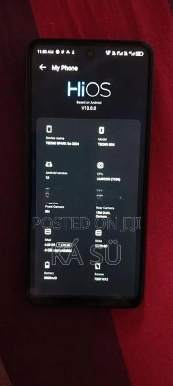 Tecno Spark Speak Go (Used)