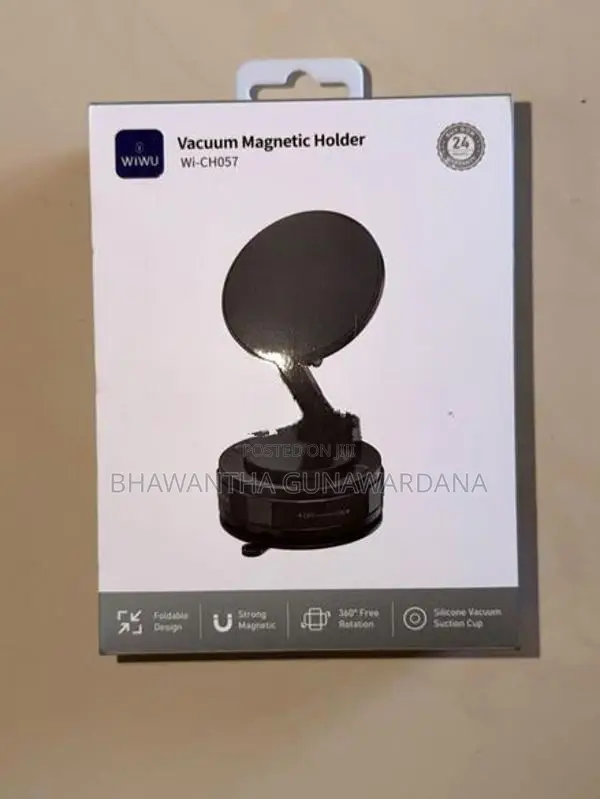 Wiwu Vacuum Magnetic Holder Black