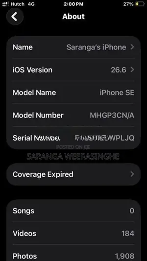 Apple iPhone SE 2 (Used)