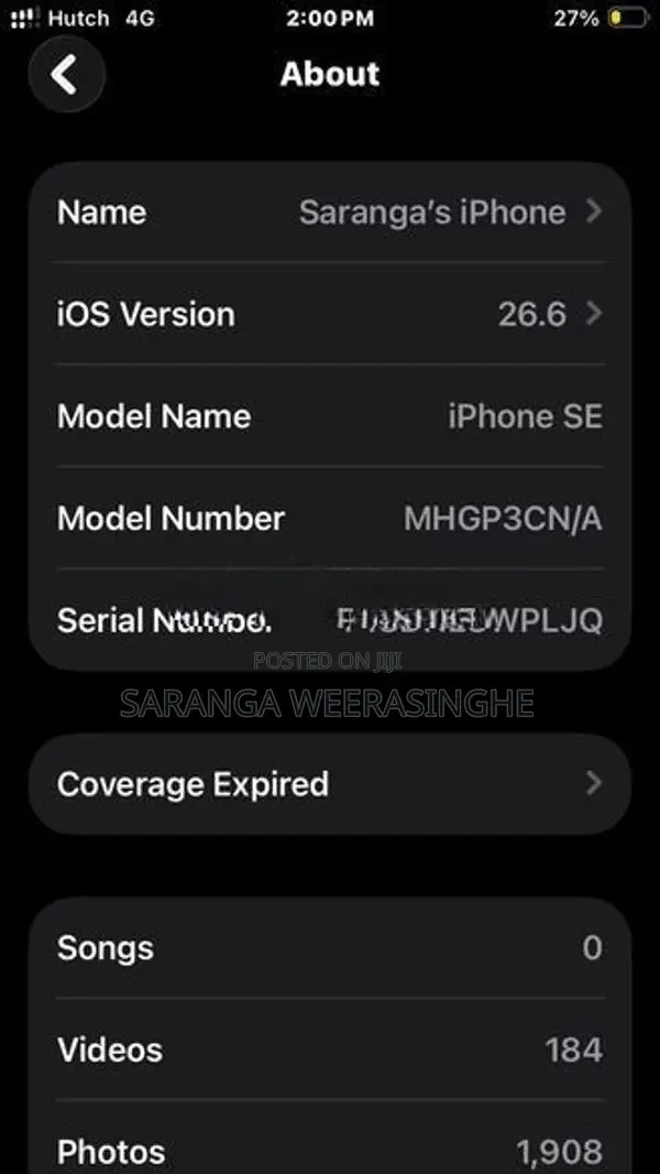 Apple iPhone SE 2 (Used)