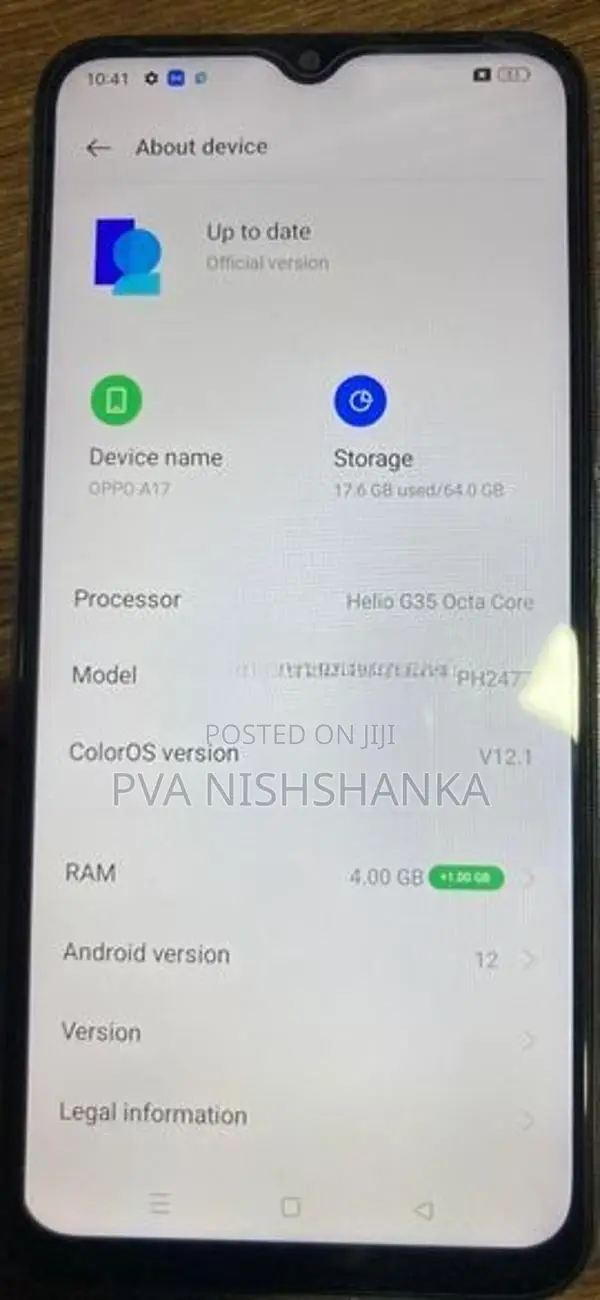 Oppo A17 (Used)