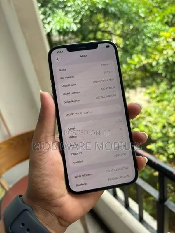 Apple iPhone 12 Pro Max 256GB _ BH 71% (Used)