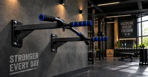 Wall Mounted Pull Up Bar 120kg Body Weight Heavy Duty Fitness Bar