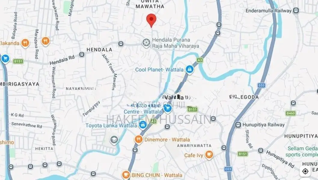 Land For Sale In Wattala Handala