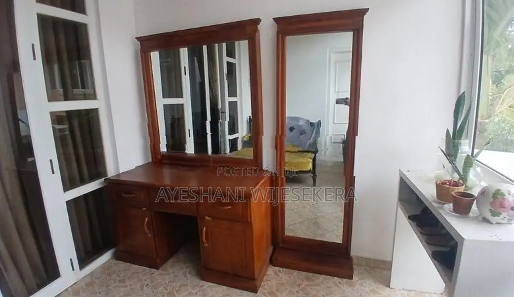 "Modern Teak Dressing Table"