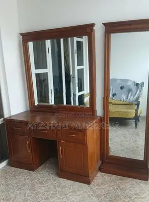 "Modern Teak Dressing Table"