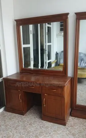"Modern Teak Dressing Table"