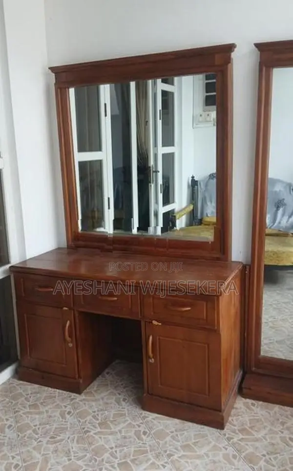 "Modern Teak Dressing Table"