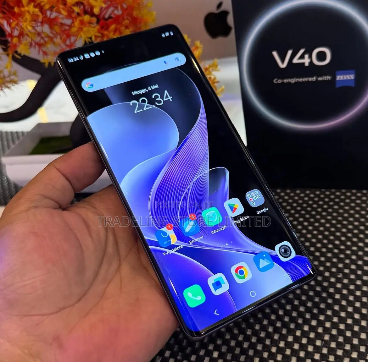 New Vivo V40 256 GB Purple