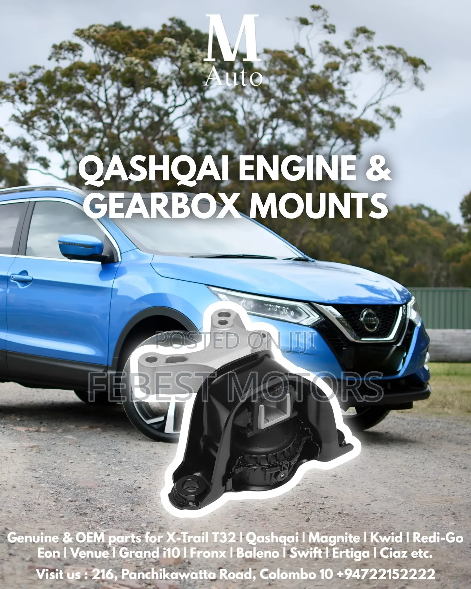 Nissan Qashqai Engine Mount
