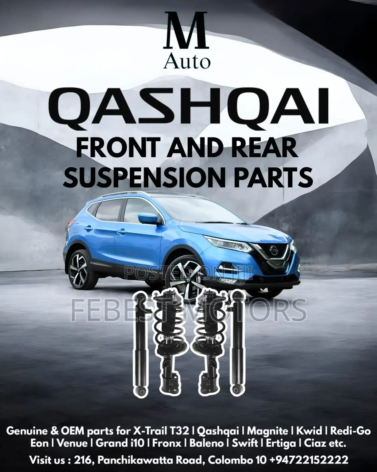 Nissan Qashqai Engine Mount